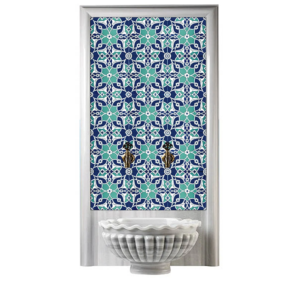 60X100 Kurna Başı Çini Karolar-4